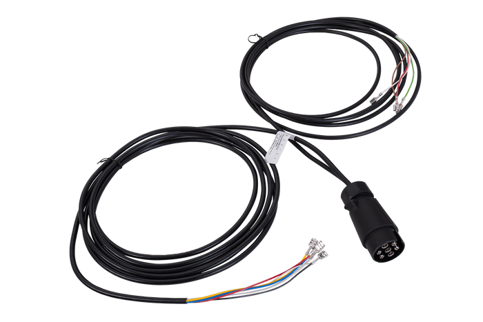Cablaggio rimorchio per impianto elettrico MANTES 4m spina 7PIN connettori 6.3