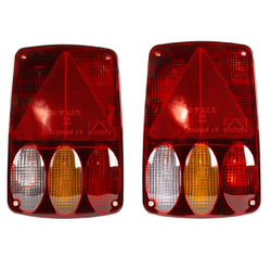 Luci posteriori ASPÖCK EARPOINT IV 6 funzioni sinistra+destra