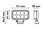 Lampada da lavoro a LED con riflettore LAYTZ LY7302 32xLED 3200lm rettangolare