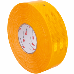 Nastro riflettente autoadesivo giallo 3M - 1 metro