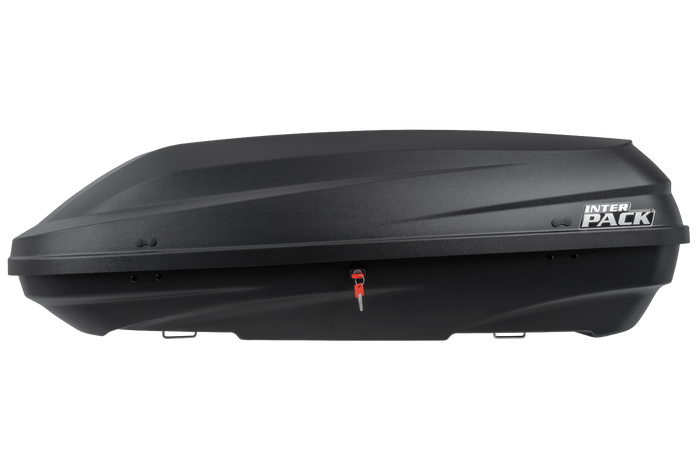 Box da tetto Inter Pack Stella 440, nero opaco