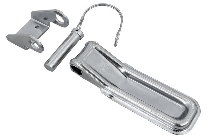 Cerniera laterale con maniglia WINTERHOFF BSCH 10-17-170+BSCHG 10-17-C montaggio laterale rimorchio completo