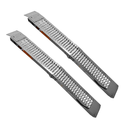 UNITRAILER ALR004 rampe pieghevoli in acciaio per rimorchi, 170 cm, portata 454 kg, set da 2