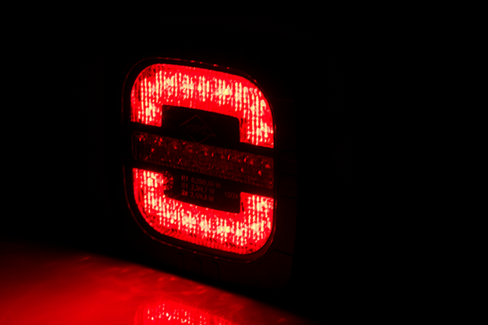 HORPOL ROCA LZD2800 Fanale posteriore a LED 3 funzioni universale