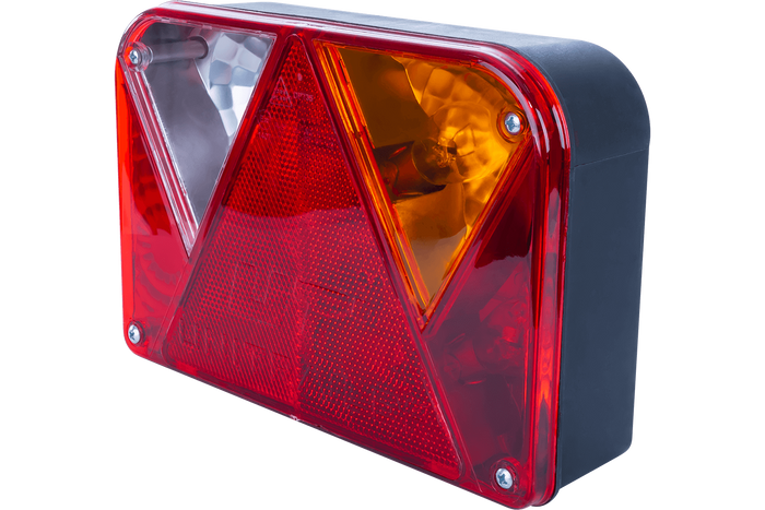 Luci posteriori DOBPLAST DPT35 + cablaggio MANTES 4m 13PIN