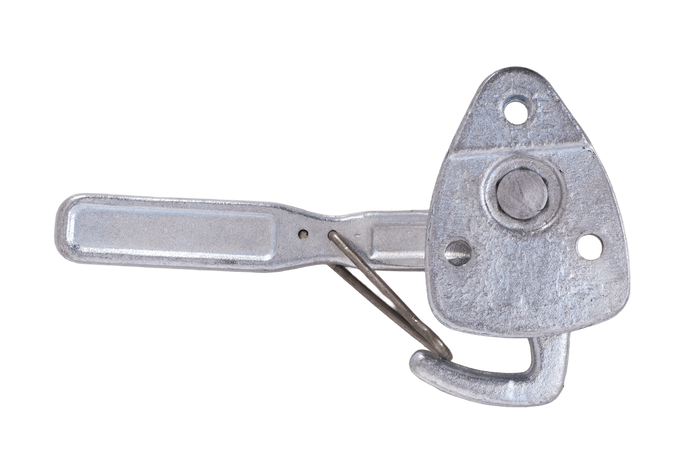 Gancio laterale sinistro WINTERHOFF WV 10-L chiusura gancio laterale rimorchio