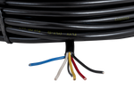 Cavo elettrico HYBSZ YLY-S 5x1 pentapolare - 1m