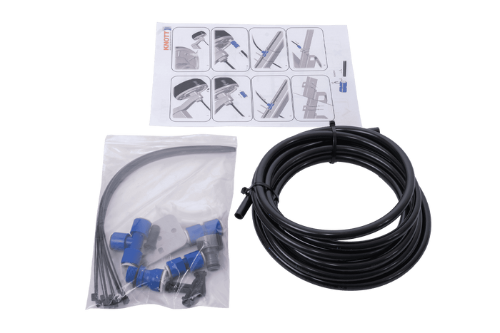 Sistema di lavaggio freni per assale singolo KNOTT 200x50 tipo 20-2425/1