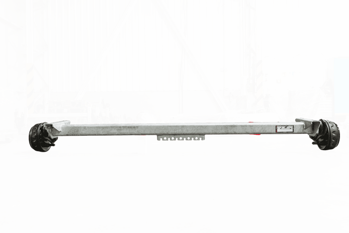 Assale frenato KNOTT VGB13-M per rimorchio/carrello portattrezzi 1350kg 1750mm 2250mm 5x112