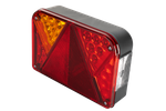 Luci posteriori a LED DOBPLAST DPT35 + cablaggio MANTES 7m 13 PIN