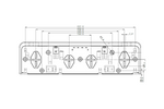 Cornice targa con illuminazione a LED FRISTOM FT-264 LED M15