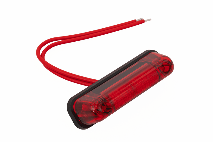 Lampada di segnalazione a LED FRISTOM FT-081, rossa, universale