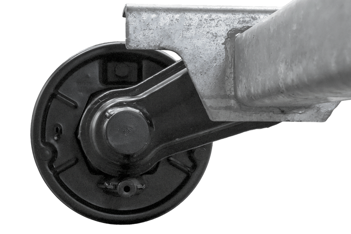 Assale frenato KNOTT VGB13M per rimorchio/porta auto 1350 kg 1510 mm 1880 mm 5x112