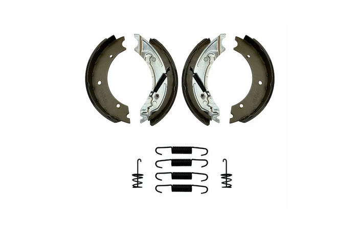 Ganasce freno 250x40 per assali frenati KNOTT 25-2025 Backmat KOMPLET