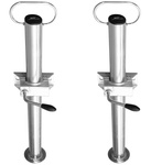Supporti fissi UNITRAILER con morsetti, anelli e set di viti 60cm fi 48mm SET 2 pezzi