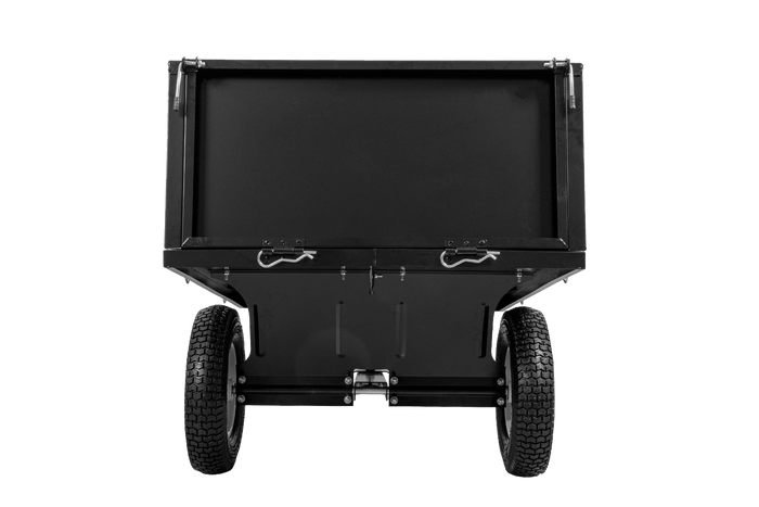 Rimorchio da giardino per trattore, quad UNITRAILER, ribaltabile, portata 225 kg, dimensioni 1030x700 mm