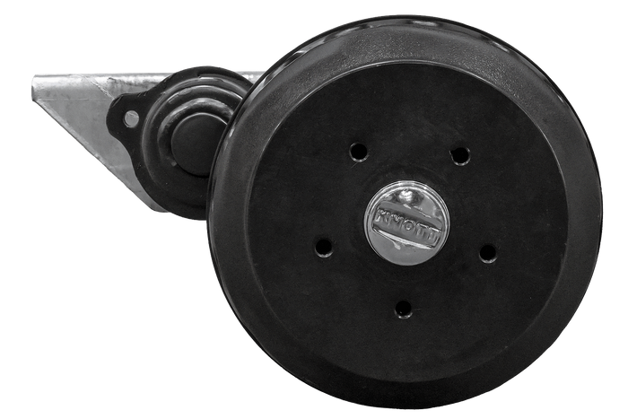 Assale frenato KNOTT VGB18MV per rimorchio/carrello portattrezzi 1800kg 1850mm 2320mm 5x112