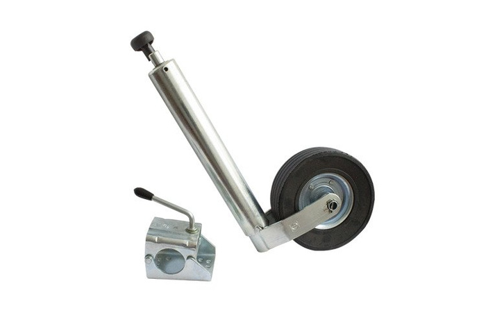 Ruotino di appoggio con morsetto WINTERHOFF ST60-255SB+KLE60 250kg 60mm