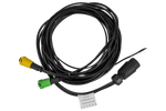 MANTES installazione elettrica, cablaggio per rimorchio barca 4,4 m, spina a 7 pin, 2 baionette a 5 pin