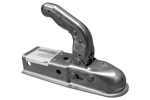 Gancio di traino a sfera OUTLET KNOTT K7.5-L per rimorchio da 750 kg con timone quadrato da 60 mm