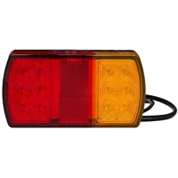 ASPÖCK 41-139 Fanale posteriore a LED, 4 funzioni universali