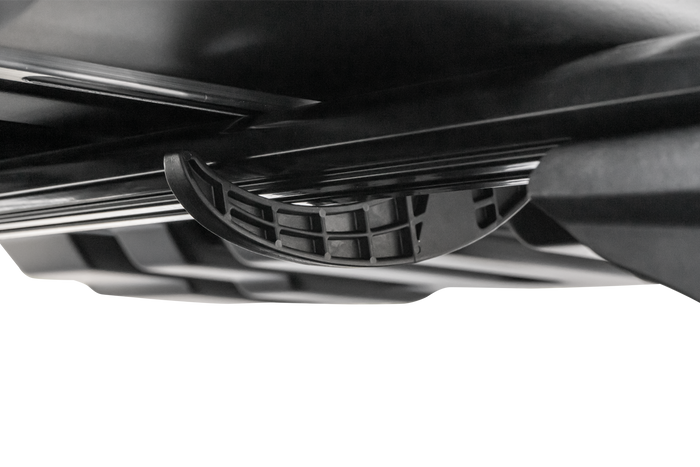 Box da tetto Inter Pack Monsun PRO M, nero metallizzato