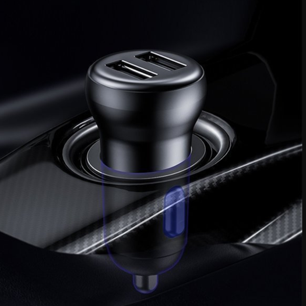 Trasmettitore FM BASEUS T tipo S-16 bluetooth 5.0 MP3 + caricabatteria da auto 2x USB