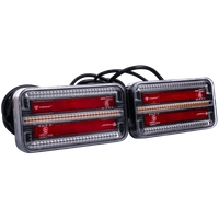 TT Technology TT.12024 Fanali posteriori a LED 3 funzioni sinistra + destra, magnetici
