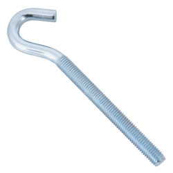 Gancio da cantiere DROMET HZ M8x120 con estremità aperta (piegata)