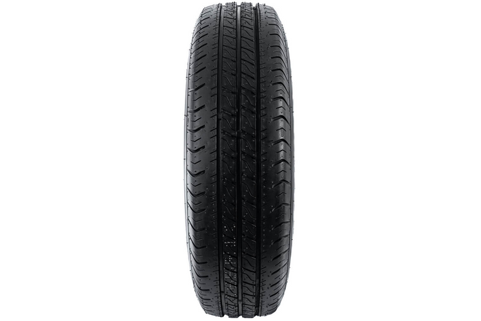Ruota per rimorchio rinforzata LINGLONG TIRE 165/80 R13C 96/94N UNITRAILER RIM nero 4.5Jx13"H2 5x112 ET:30