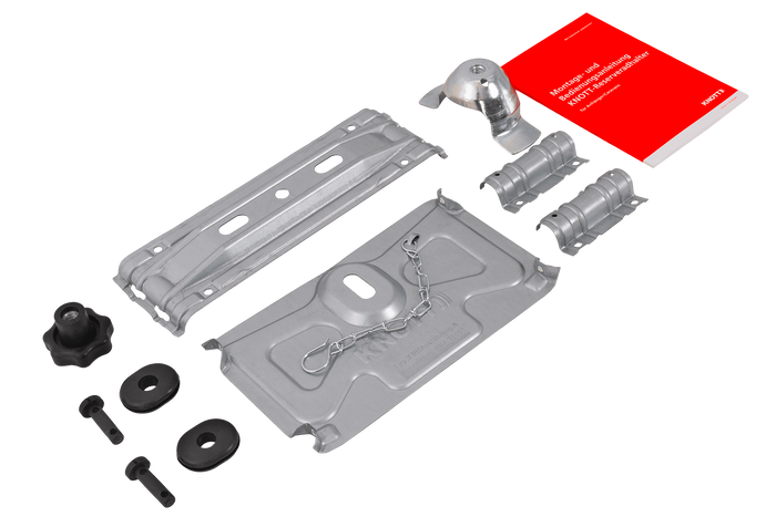 Supporto ruota di scorta KNOTT per roulotte 1200-1500mm