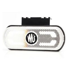 WAŚ W240 1600 LED luce di posizione universale bianca con supporto