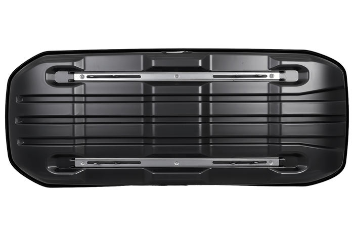 Box da tetto Atera Casar XL, nero metallizzato