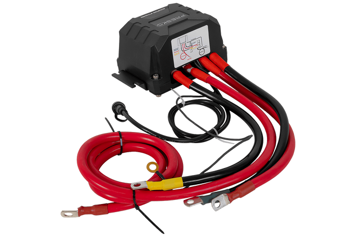 Verricello elettrico per rimorchio PRESKO RAPTOR 13.5FS 12V 6130kg con fune da 24 m