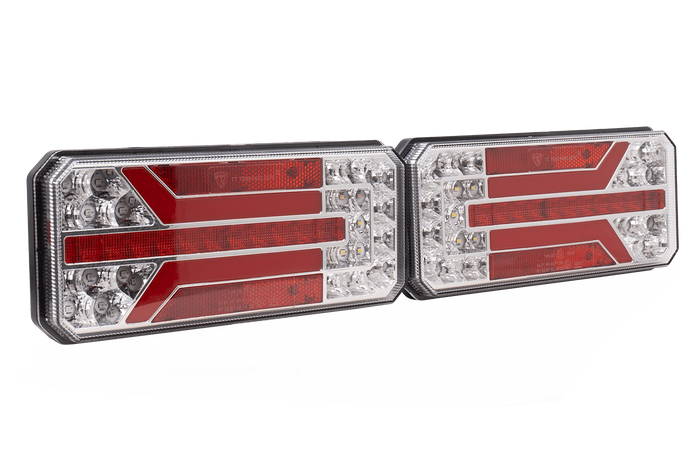 TT Technology TT.12555 Fanali posteriori a LED, 5 funzioni sinistra + destra