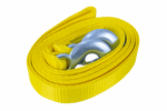 Cavo di traino con ganci UNITRAILER cinghia di traino 5m/50mm/7,5t gialla