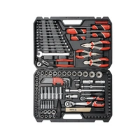 Set di utensili YATO YT-38901 1/2" 1/4" 122 pezzi.