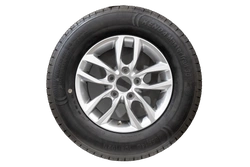 OUTLET Ruota rinforzata per rimorchio PNEUMATICO KENDA 185/80 R14C 104/102N CERCHIO IN ALLUMINIO KENDA 5.5Jx14"H2 5x112 ET:30
