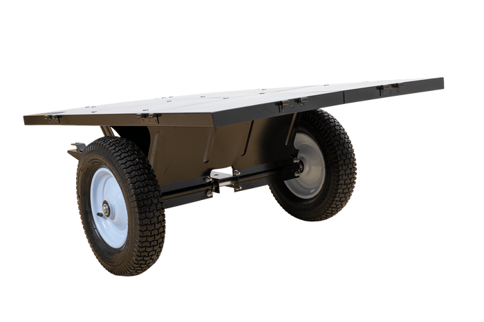 Rimorchio da giardino per trattore, quad UNITRAILER, ribaltabile, portata 225 kg, dimensioni 1030x700 mm