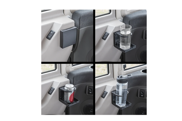 ProPlus 761474V01BK portabevande pieghevole per lattine e bottiglie da 58 a 98 mm di diametro