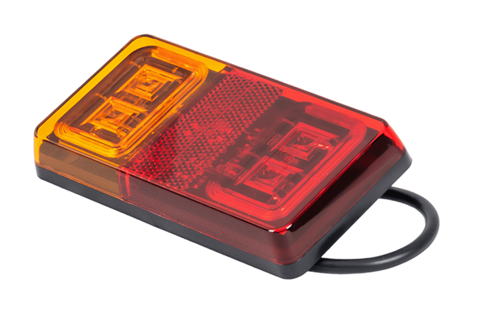 Fanale posteriore TT TECHNOLOGY TT.12029 LED 4 funzioni universale