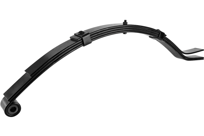 Molla a 4 foglie per rimorchi da 76,5 cm e 375 kg.