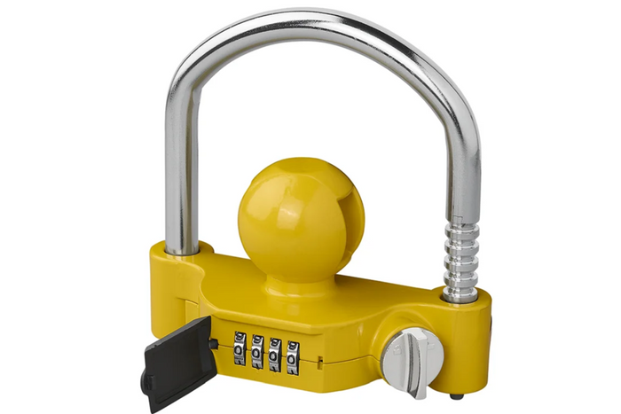 Blocco per sfera di traino ProPlus 341329V01 con serratura a combinazione