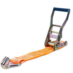Cinghia di trasporto UNITRAILER arancione da 6 m/50 mm/5 t con tenditore