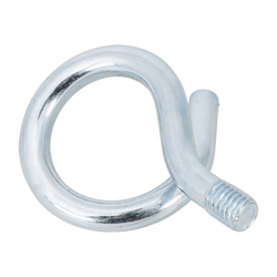 Gancio da cantiere DROMET HOH M10x80 con estremità oscillante