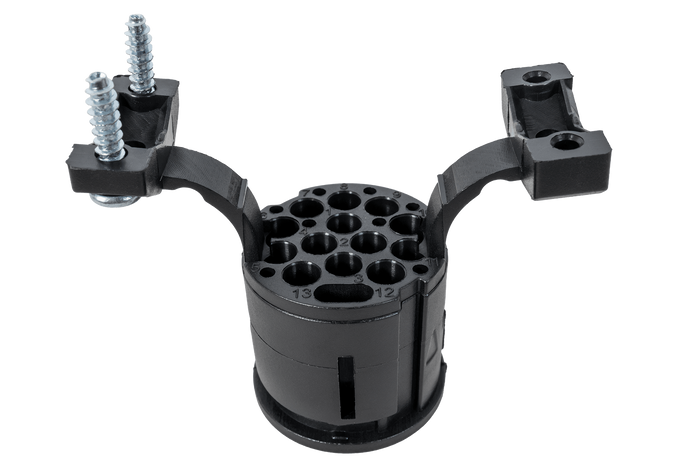 Connettore UNITRAILER TL0178 a 13/8 pin per presa gancio di traino