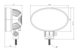 Riflettore per lampada da lavoro a LED FRISTOM FT-366 15xLED 6200lm