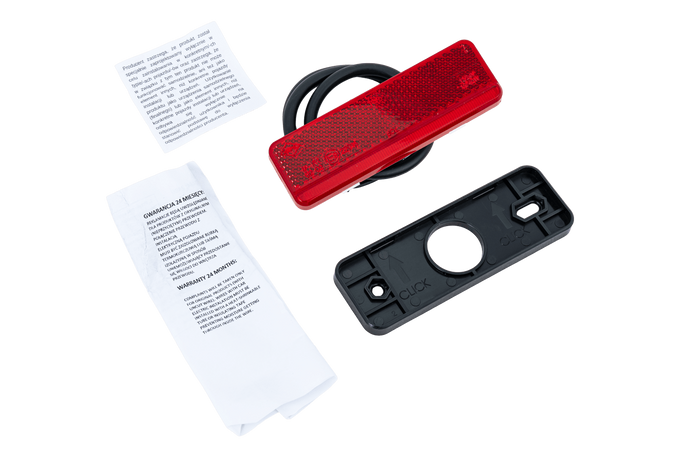 HORPOL LD 2437 Lampada di segnalazione a LED rossa universale SLIM