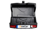 Towbox EVO urban black - portapacchi da montare sul gancio di traino