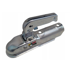 Gancio a sfera STEELPRESS BC-800C per rimorchio da 800 kg con timone tubolare da 50 mm